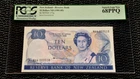 NEW ZEALAND 1981 - 1985 10 DOLLARS P172a PCGS 68 PPQ