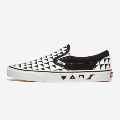 ◆VANS◆ Classic Slip-On Leather Black True White VN000CT5BP s-l400.jpg