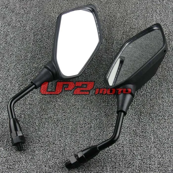Espejo retrovisor lateral para Kawasaki ZR250 91-07 Zephyr ZR400 ZR550 ZR750 ZR1100 Foto 2 de 4