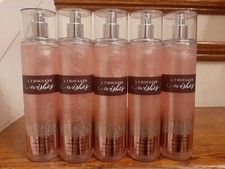 BATH AND BODY WORKS BBW A THOUSAND WISHES DIAMOND SHIMMER MIST SPRAY 5 NEW 8 OZ
