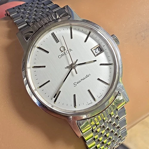 Vintage OMEGA Seamaster men's manual wind watch Ref.136.0099 date 1977