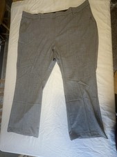 Nine West Barely Bootcut Pants Women 24W Gray Mid Rise Slash Pocket NWT. 28