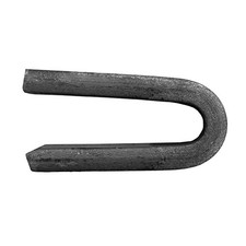 Pfostenanker Stahl 12x6mm 50mm Einstecktiefe f&uuml;r Zaunpfosten