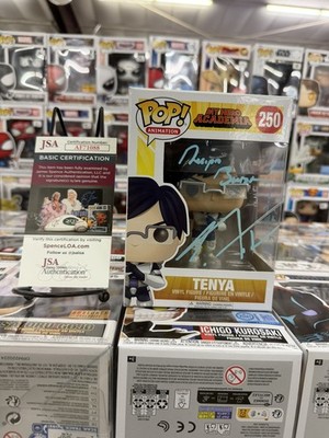 Funko Pop! My Hero Academia 250 Tenya (Autographed by J Michael Tatum w/ COA)