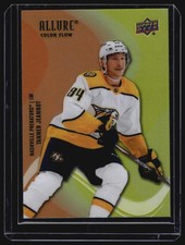 2022-23 Upper Deck Allure #SF-29 Tanner Jeannot Color Flow Orange-Yellow