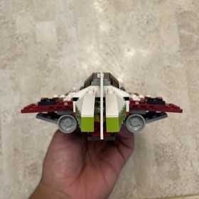 LEGO Star Wars: Jedi Starfighter (7143) Near Complete Only Missing 3 Pieces