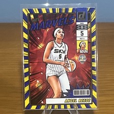 2024-25 Panini Donruss Net Marvels Angel Reese Blue Press Proof Chicago Sky #20
