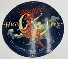 Vintage Witch Miller Lite High Life Sign