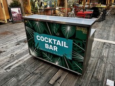 Mobile Cocktail Bar Station by Caterfab