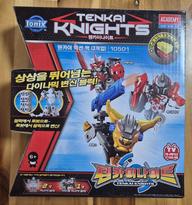 イカスカイ ハンディ4台他セット Tenkai Knights Ionix Bravenwolf, Leinad & Hos Mini figure 3-Pack