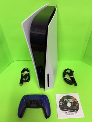 Sony PlayStation 5 Disc Edition PS5 825GB White Console Gaming System-FREE SHIP