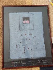 Roger Selden MAN Acquaforte Originale Firmata A Matita A Mano Con Dedica