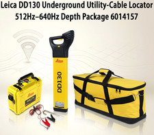 Leica DD130 Underground Utility-Cable Locator 512Hz–640Hz Depth Package 6014157