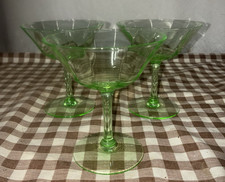 3 each Vintage Sherbet Glasses/Dishes Stemmed...