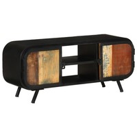 Tv-Schrank 110X30X45 Cm Altholz Massiv
