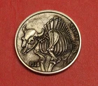 HOBO Buffalo Nickel Buffalo Skeleton Real US Nickel