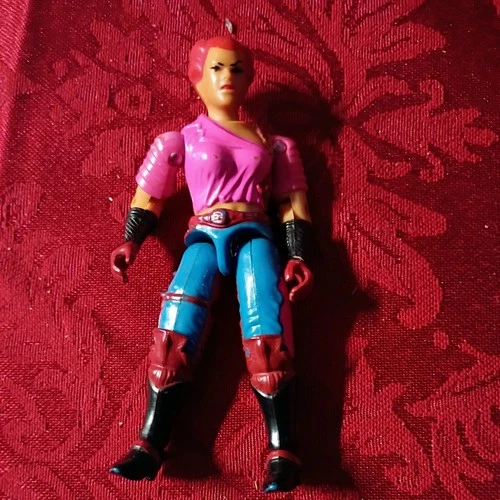 Vintage G I Joe Zarana Action Figure 1986 Hasbro Dreadnoks