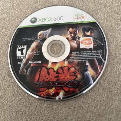 Tekken 6 Xbox 360 Disc Only Tested