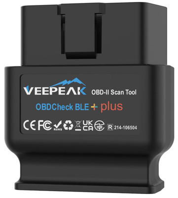 Veepeak OBDCheck BLE+ Bluetooth OBD2 Scanner iOS Android