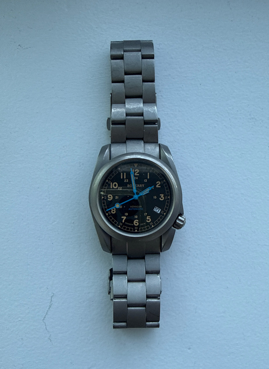 Bertucci Voyager Automatic Titanium Watch – Black… - image 1