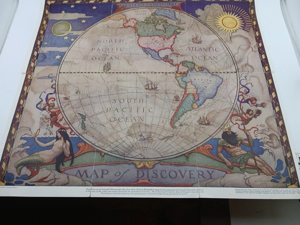 1920-1929 Date Range Antique World Maps & Atlases for sale | eBay