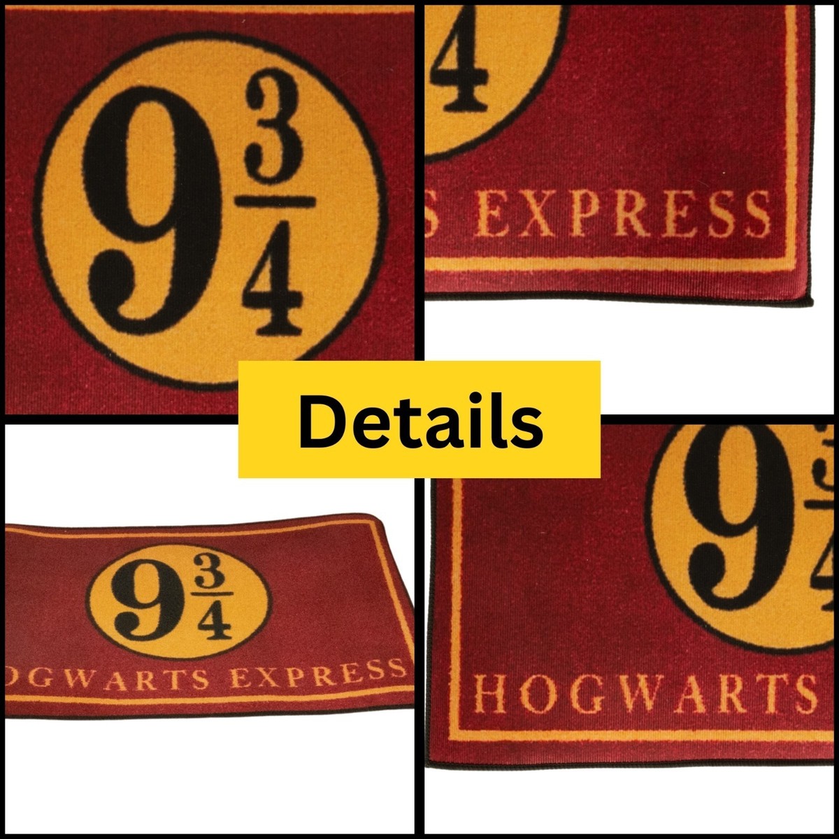 Harry Potter 9 3/4 Hogwarts Express Rug 31