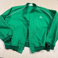 Vintage Pioneer Seed Farmer Jacket Holloway Large Broken Zipper 70s 80s