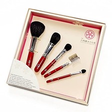 Ohishi Kumano Supervised Makeup Brush Gift Set of 5 Sakura Oishi Brushes from Jp