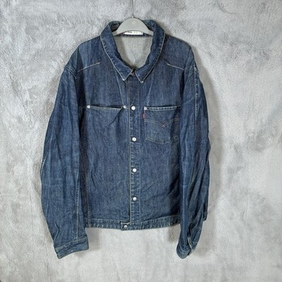 Levi s Engineered Denim Trucker Jacke Herren XL Ergonomisch 3D 70100 Vintage 2000er