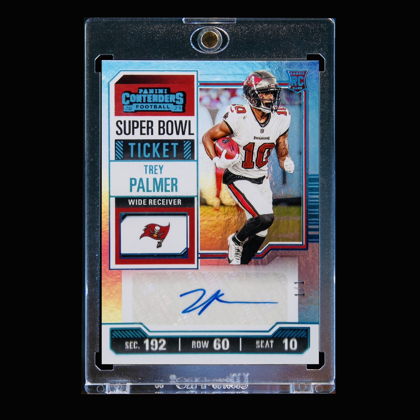 Trey Palmer Panini Contenders #263 Playoff Ticket