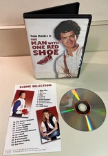 The Man with One Red Shoe DVD 1985 Comedy, Tom Hanks, Lori Singer, Carrie Fisher