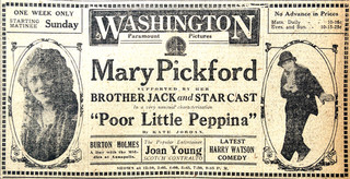 1916 Detroit Newspaper Page Vintage Theater Ads Mary Pickford Eva Tanguay