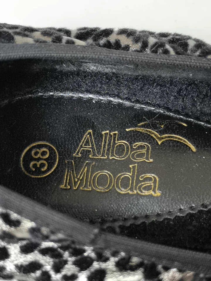 ALBA MODA Ballerine classiche Donna Ballerina Taglia IT 38 argento-nero - Immagine 4 di 4