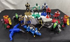 Lot of 14 Misc Power Rangers McDonald's Happy Meal Toys  Spinner pictured alone
