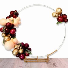 6.3Ft Round Balloon Arch Kit,Light-Duty Circle Balloon Arch Stand with ...
