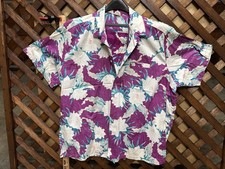 Authentic Vintage Hawaiian Shirt 1960s 1970s