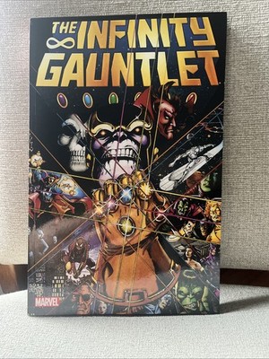 MARVEL The Infinity Gauntlet Trade Paperback, 2016 / Starlin Perez Lim