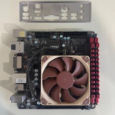 MSI B85I Mini-ITX Motherboard, 8GB RAM and Intel i5-4570S CPU w Noctua NH-L9