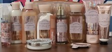 New Gift Set w/ Bag Bath & Body Works Champagne Toast Including Car Vent 12 PC