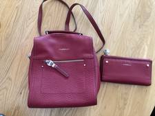 STYLISH LADIES BACKPACK AND MATCHING PURSE FROM FIORELLI