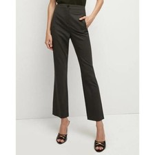 NWT 428 Veronica Beard Olive Green Arte Flare Crop Pant In Loden Size 6