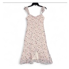 Nanette Lepore You And I Silk Midi Dress Size 0 Fairy Artsy Romantic