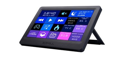 G.SKILL GD-A7PCCSK-WGD Touch Panel Widget Controller, Black