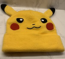 2017 Pok mon Pikachu Beanie Hat, Unisex, Excellent Condition