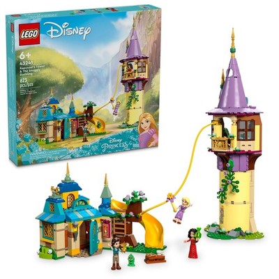 LEGO Disney Princess Rapunzel's Tower&Tha Snugly Duckling Toy Bricks Girl