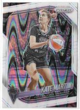 2025 Panini Prizm WNBA White Seismic #97 Kate Martin Golden State Valkyries Iowa