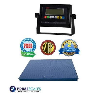 New 5 Year Warranty 2500lb 48''x60'' Floor Scale Warehouse NTEP Legal 4 Trade