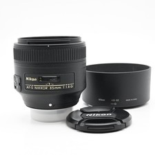 Nikon Nikkor AF-S 85mm f1.8 G Lens 349