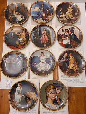 Vintage Rockwell's Rediscovered Women Collection. A True Classic with COA'S 