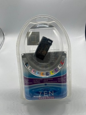 Creative ZEN Nano Plus Black 1 GB MP3/WMA Player FM Radio Brand New Sealed 2005